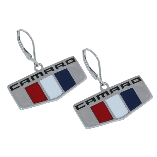 K410-SS Camaro Badge Earrings