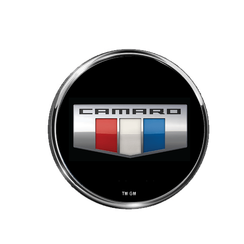 K149-CAM-B Camaro Emblem Snap Charm