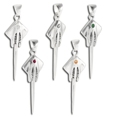 Gemstone C7 Stingray Pendant