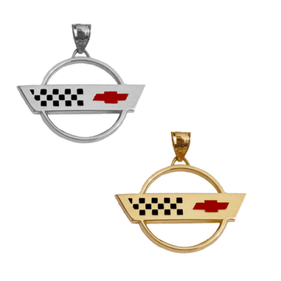 Large C4 Corvette Pendant