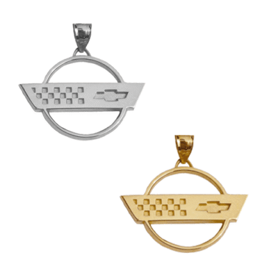 C4 Corvette Emblem Pendant