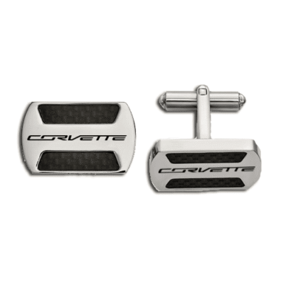 C7 Corvette carbon fiber cufflinks