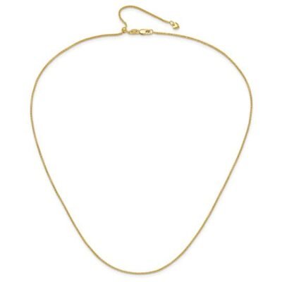 Adjustable Wheat Chain 22"