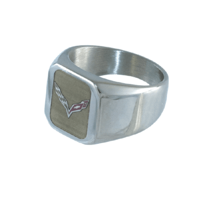 C7 Corvette signet ring