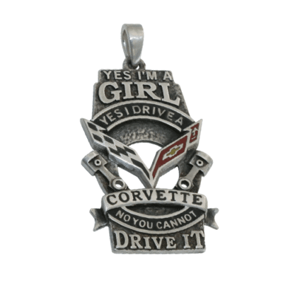 Corvette Drive It Pendant