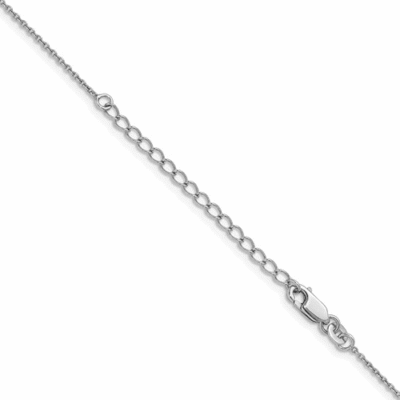 Delicate silver chain with a lobster clasp on a white background. The chain features alternating round and oval links, showcasing a simple, elegant design.