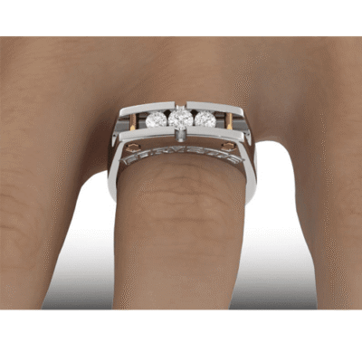 C8 Corvette diamond caliper ring