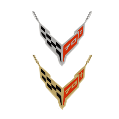 C8 Corvette 70th Necklace