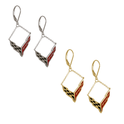 Corvette 70th Anniversary Earrings