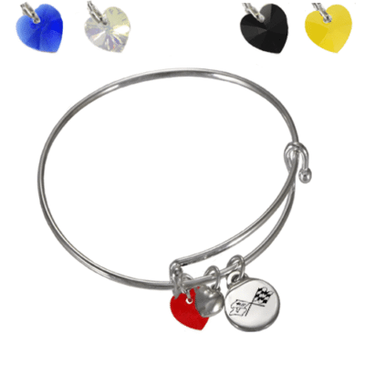 C3 Corvette charm bracelet