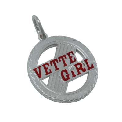 Vette Girl Pendant