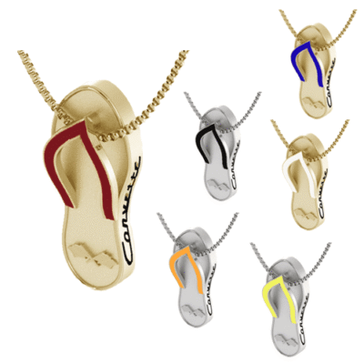 C1 Corvette Flip Flop Pendants
