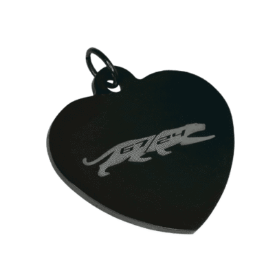 Camaro Panther Heart Pendant