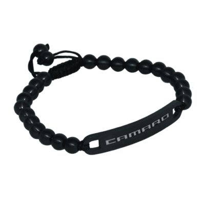 Camaro Black Beaded Bracelet