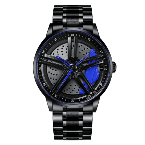 Blue Wheel Watch