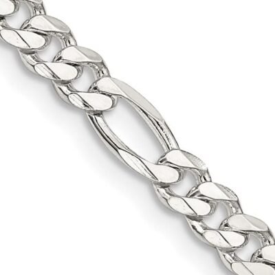 Sterling silver figaro chain