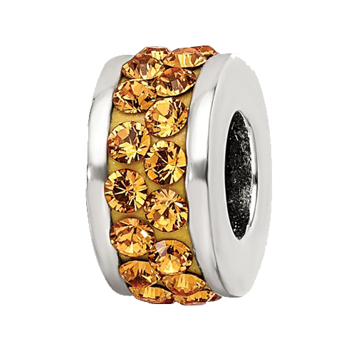 Orange Spacer Bead Orange Spacer Bead