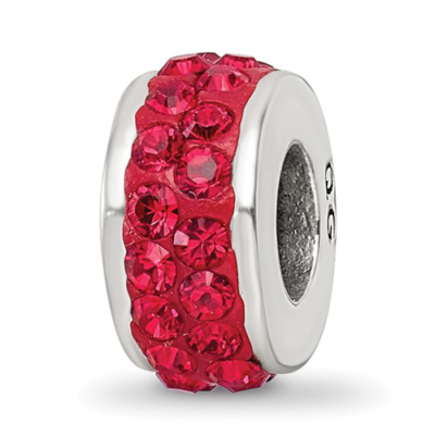 Red Spacer Bead