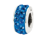 Capri Blue Spacer Bead