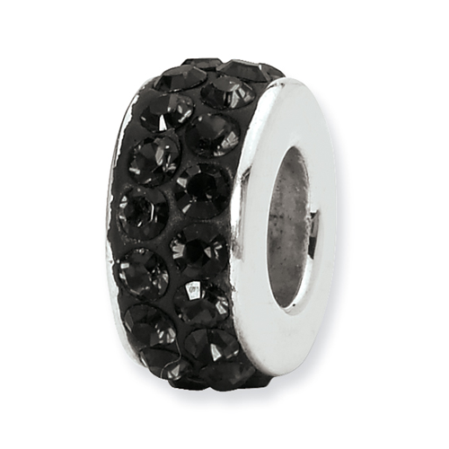 Black Spacer Bead
