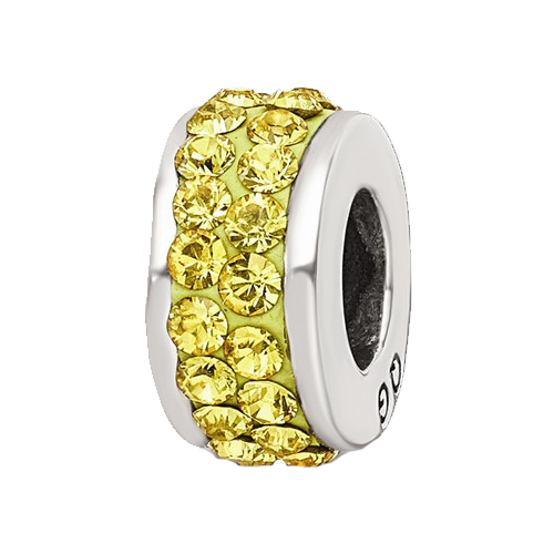 Yellow Spacer Bead