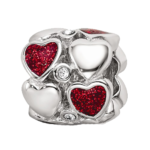 Heart Spacer Bead