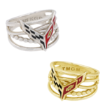 Ladies C8 Corvette ring