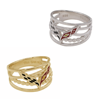 Ladies C7 Corvette ring