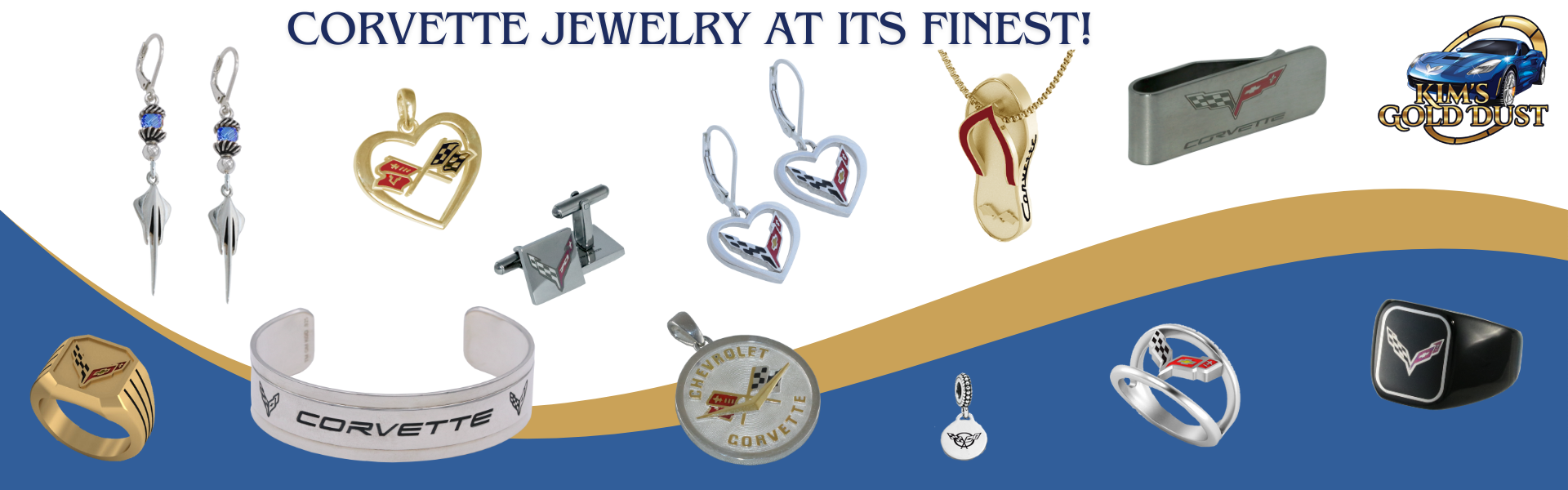 Corvette Jewelry at its finest banner