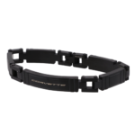 Black Stainless C8 Bracelet