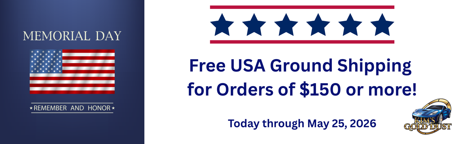 Memorial Day banner